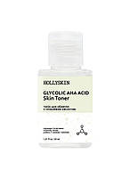 Тонік для обличчя HOLLYSKIN Glycolic AHA Acid Skin Toner (travel size) 30 ml