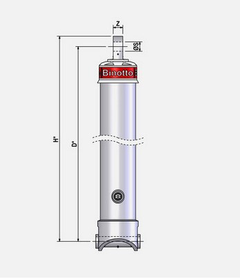 Гидроцилиндр Binotto MF-RO - фото 2 - id-p822178756