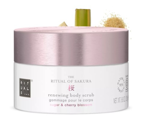 Rituals The Ritual of Sakura Sugar Body Polish Скраб для тіла 220ml (оригінал оригінал Нідерланди) - фото 1 - id-p1973922799