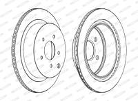 Диск гальмівний ЗАДН С ПОКРЫТИЕМ INFINITI FX35,FX45 3.5I,4.5I 24V 03.01-/ NISSAN MURANO 2.5I 16V 05.0 DDF1506C