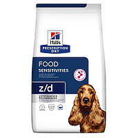 Hills Prescription Diet Food Sensitivities z/d Original 3 кг лечебный сухой корм для собак (167700-21) BE