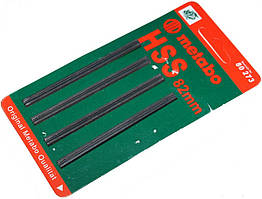Ніж рубанка Metabo HSS вузький 82mm(4 шт)
