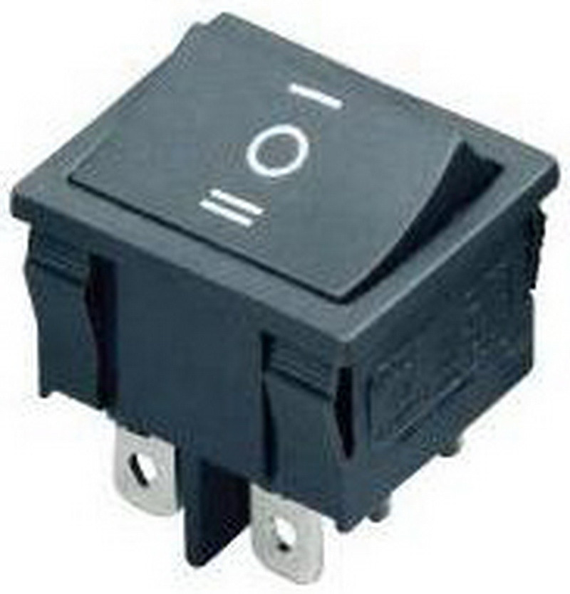 Тумблер 3 положення 6 контактів 21*25 mm