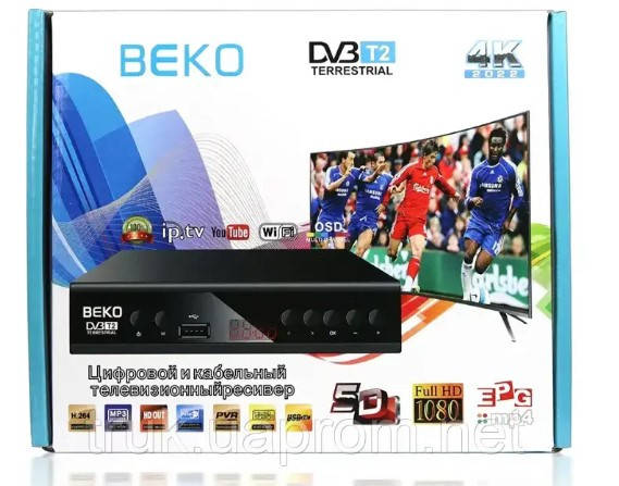 Купить Приставка цифровая эфирная с экраном DVB-T2 IPTV/You Tube/WiFi ...