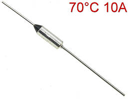 Термозапобіжник 70°C 10А250V RY01