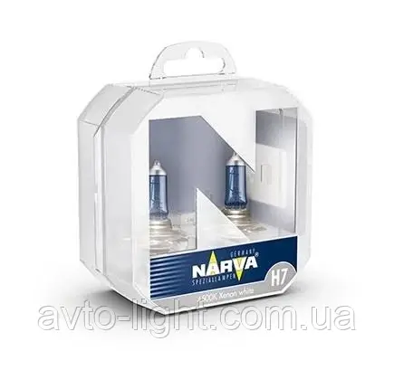 Автолампа NARVA 48607 TWIN SET H7 12V 55W RANGE POWER WHITE
