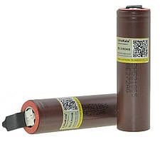 Акумулятор Li-Ion LiitoKala 18650 3.7V 3000mAh (HG2-N) d18 h65 клеми 15А оригiнал