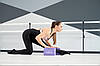 Блок для йоги PowerPlay 4006 Yoga Brick Фіолетовий, фото 8