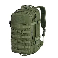 Тактичний рюкзак 20 л Helikon-Tex Racoon Mk2® Cordura® олива хакі, військовий штурмовий рюкзак для військового ВСУ