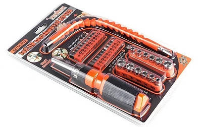 Набір інструментів 43 предмети Screwdriver Bit Set 207118