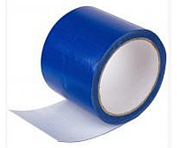 Скотч широкий 72 мм х 100 м, 40 мкм, синий, упаковка 80 шт