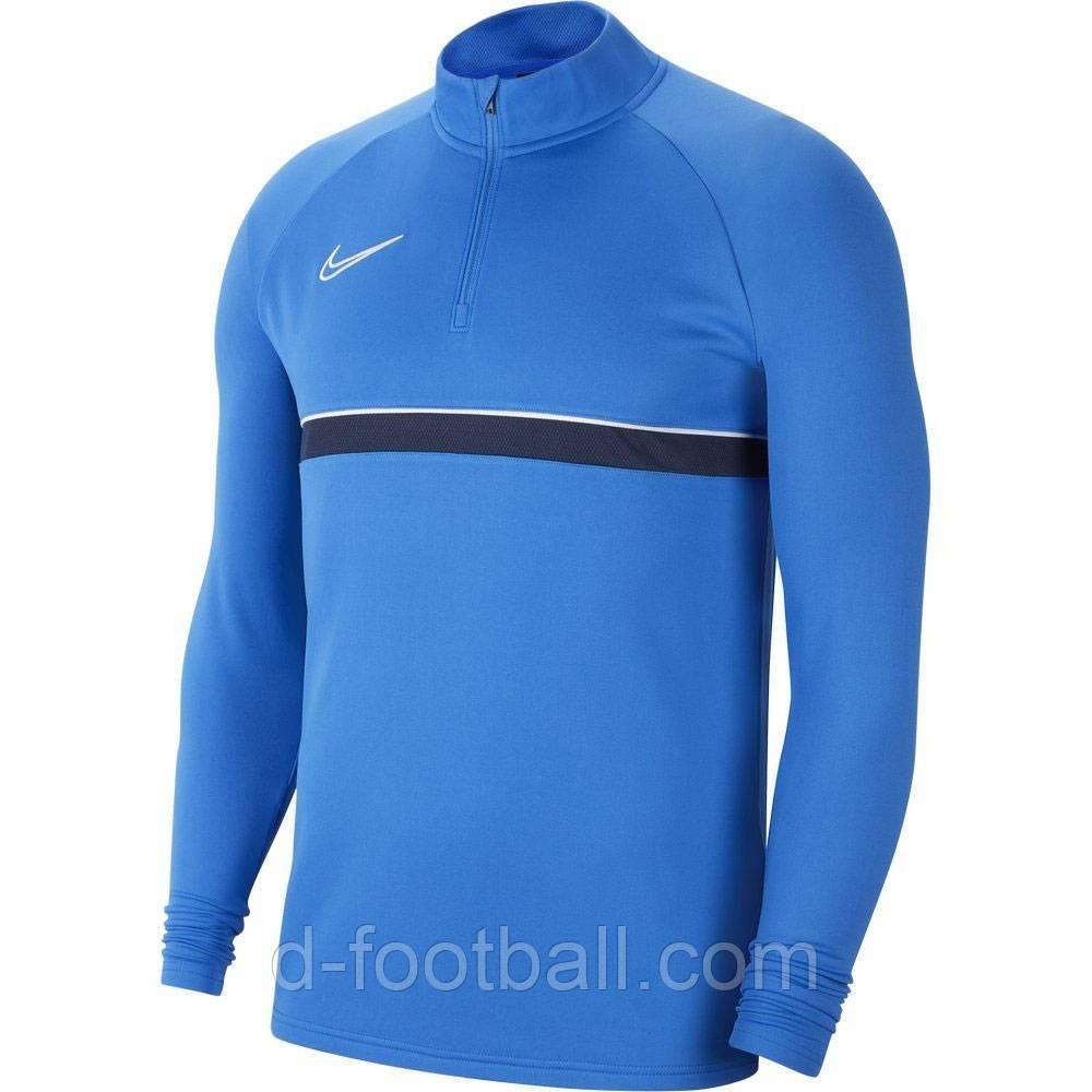 Тренувальний реглан дитячий Nike Dry Academy 21 Dril Top CW6112-463, Синій, Розмір (EU) — 128 cm