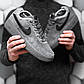 Чоловічі зимові кросівки Nike Air Force Winter (сірі) стильні теплі низькі замшеві кроси на хутрі KIT1426, фото 6