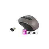 Дротова ігрова миша 7d opt. usb mx201 вовк синій BB59