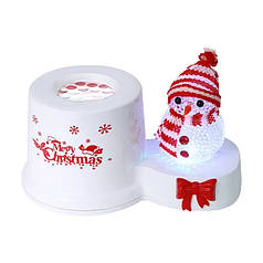 Різдвяний проєктор сніговик на підставці, 16 малюнків 207117