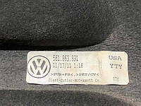 Изолятор, шумоизолятор 561863831 Volkswagen Passat B7 USA