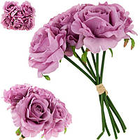Венок декоративный весенний пасхальный цветок розы CV21919-4