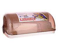 Хлебница пластиковая большая 150 12 мрамор ТМ LAMELA FG