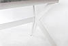 Стіл обідній Х'юстон 130-170 см (білий/сірий), фото 6