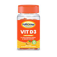 Вітаміни та мінерали Haliborange Vit D3 1000 IU, 45 желейок Апельсин