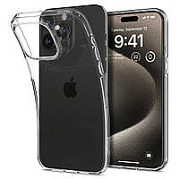 Чехол Spigen Liquid Crystal для iPhone 15 Pro Max Crystal Clear (ACS06557)