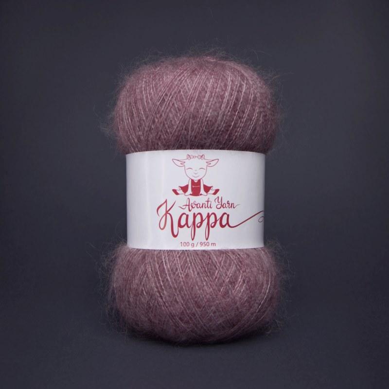 Пряжа з мохером - Каппа 74 суха троянда, фото 1