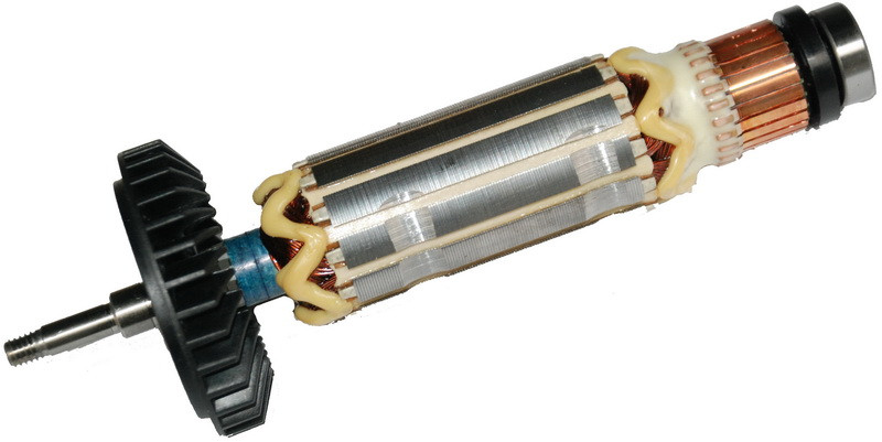 Якір болгарка Makita 9556 оригінал( 165*32 різьблення 6мм) 515613-9