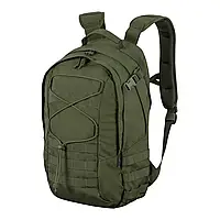 Рюкзак тактический 21л Helikon-Tex EDC Backpack олива ,военный армейский штурмовой прочный рюкзак для военных