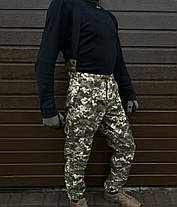 Тактичний військовий костюм гірка піксель дефенсу (48-62р), водовідштовхувальний костюм ЗСУ демісезонний камуфляж, фото 2