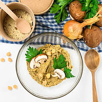 Нутове пюре з грибами