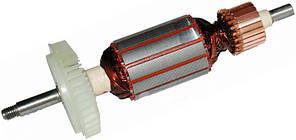Якорь 1604010A21 болгарка Bosch GWS11-125/AEG WS8-115 (167*35 посадка 8мм)