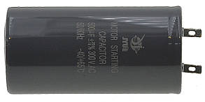 Конденсатор JYUL CD-60 500мкф - 300 VAC Пусковий - 50Hz. (50*100 mm)