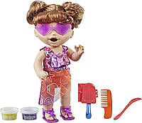 Baby Alive Sunshine Snacks Doll. Лялька для купання, годування та веселої гри