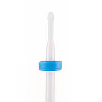 Фреза керамическая Nail Drill для обработки кутикулы (Пламя) - 6 420 401 Small Round V L(C) (синяя насечка)