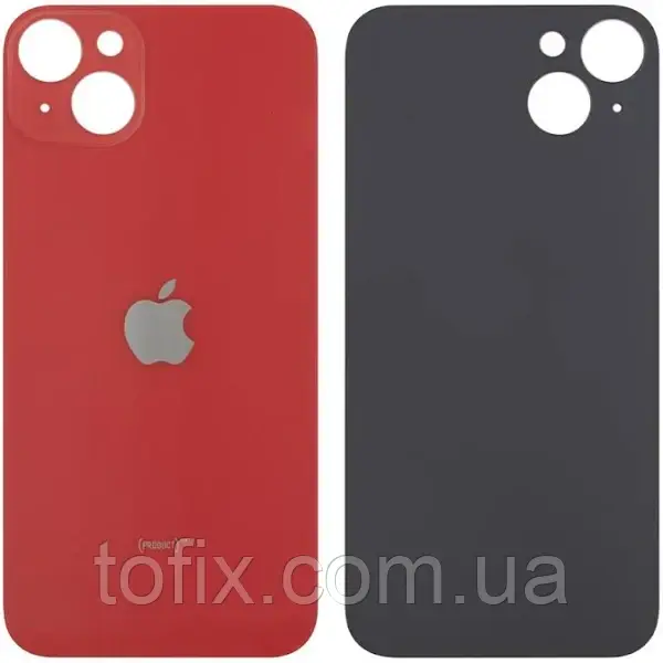 Задня панель корпусу (кришка акумулятора) iPhone 14 Plus (великий отвір) оригінал, Червоний