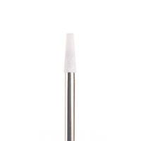 Фреза корундовая Nail Drill для маникюра и педикюра (Конус усечённый) 45-43, диаметр 2,5 мм, белая