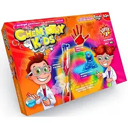 Набір для експериментів Danko Toys CHEMISTRY KIDS CHK-02-02U (для проведення дослідів)