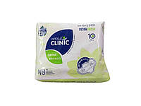 Прокладки гігієнічні NORMAL CLINIQUE 10шт 4 крапель Ultra Fresh Silk&Cotton