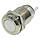 Кнопка антивандальная d18mm різьблення 16mm h27mm 3 контакти, фото 4