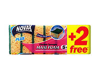 Губки кухонні NOVAX MAXI FOAM 5+2шт