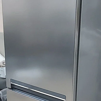 Вінілова наклейка Avery Dennison однотонне срібло на холодильник, 200 х 61 см, глянцева