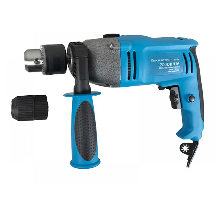 Дриль ударний Kraissmann 1200 DBH 16 (два патрони)