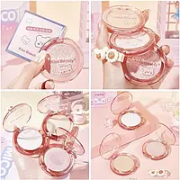 Хайлайтери для обличчя і тіла Kiss Beauty Cute Bear Highlighter (Тон No 1, 2, 3)