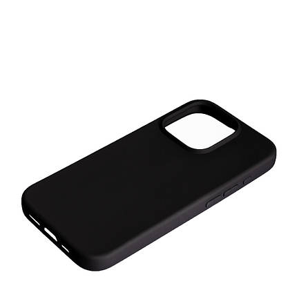 TPU чохол Case Smitt накладка бампер для iPhone 15 Pro Max чорний, фото 2