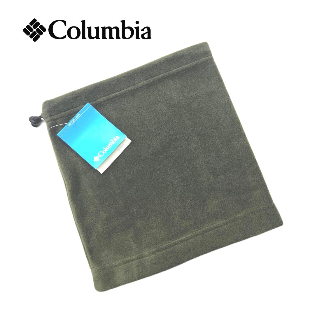 Зимовий баф хакі Columbia, теплий шарф-труба, зимовий теплий хомут баф олива, фото 1