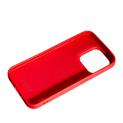 TPU чохол Case Smitt накладка бампер для iPhone 15 Pro Max Red, фото 2