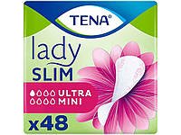 Прокладки урологічні TENA жіночі Lady Slim Ultra Mini 48шт 1 крапля