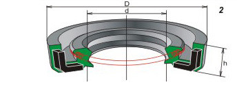 Сальник 8*18*7 TC