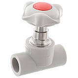 Кран вентильний 50 мм Чехія KOER Ekoplast, фото 3