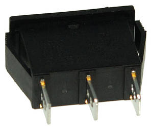 Тумблер 3 положення 3 контакти, фен Зеніт ЗФ-2010 М (14*30 mm) 16A, фото 4